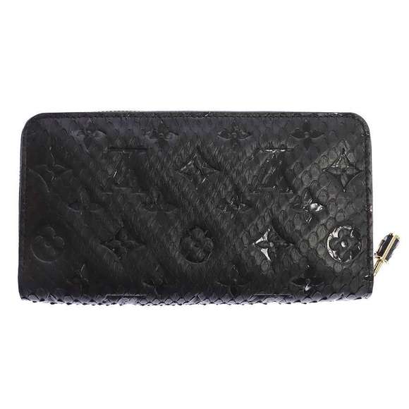 Louis Vuitton Long Python Zippy Wallet Black - Picture 3 of 6